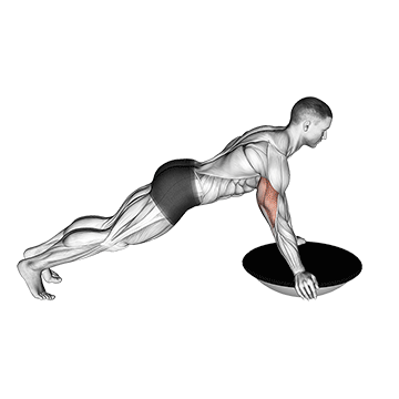 Flexão (com Bosu Ball)