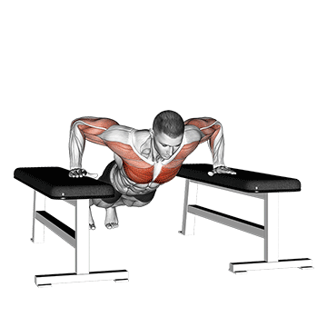 Flexão com queda (drop push up)