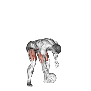 Arremesso de medicine ball no peito em posição de 3 apoios