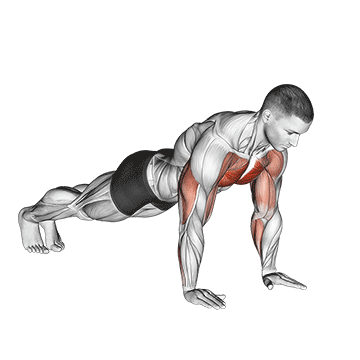 Flexão pliométrica